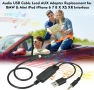 Shkalacar Audio USB кабел AUX адаптер за BMW и Mini iPod iPhone 6 7 8 X XS XR, снимка 2