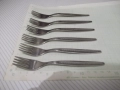 Лот от 6 бр. вилици от "☭ В.Търново" от соца нови, снимка 2