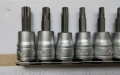 teng tools тенг 9броя 3/8 вложки торкс звезди . DRAPER EXPERT 10броя 3/8 торксове звезди с отвор, снимка 5