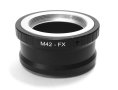 ОТЛИЧЕН! M42-FX Адаптор (преходник) за обектив M42 към Фуджи FX Камера, снимка 1 - Обективи и филтри - 41412669