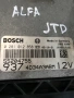 Alfa Romeo 147 2007 1.9 M-Jet Комптър управление двигател (ECU) оригинален 0281012858, 55204755, снимка 2