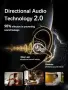 Open Ear Clip-On Bluetooth 6.0 слушалки Essonio с микрофон и калъф за зареждане, снимка 4