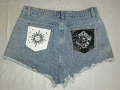 L Дънкови къси панталонки , снимка 2