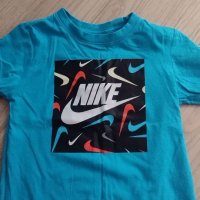 Тениска Nike 110-116, снимка 1 - Детски тениски и потници - 41626688