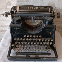 Стара пишеща машина Adler STANDART - Made in Germany - 1938 година - Антика, снимка 1 - Антикварни и старинни предмети - 41291960