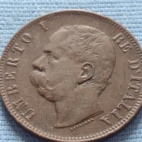 Рядка монета 10 чентезима 1893г. Италия Умберто първи за КОЛЕКЦИОНЕРИ 30443, снимка 5 - Нумизматика и бонистика - 42682859