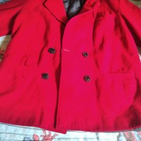 Червено дамско сако, снимка 1 - Сака - 42225611