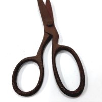 Стара шивашка ръждива ножица, ножици(12.2), снимка 6 - Антикварни и старинни предмети - 44308167