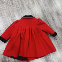 червено детско палто , снимка 4 - Детски якета и елеци - 44733596