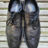 GEOX RESPIRA Като Нови Висок Клас Мъжки Обувки 100 ПРОЦЕНТА ВИСОКОКАЧЕСТВЕНА КОЖА , снимка 6 - Ежедневни обувки - 41540061