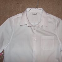 Риза Marks & Spencer за 13-14 г. за униформа, снимка 2 - Детски ризи - 39465955