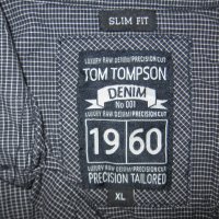 Риза TOM TOMPSON  мъжка,Л-ХЛ, снимка 1 - Ризи - 40522825