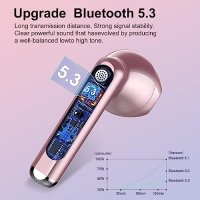 Нови Безжични Bluetooth 5.3 слушалки 30ч. време на работа Подарък, снимка 5 - Безжични слушалки - 42592111