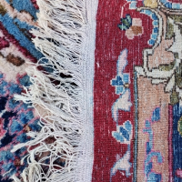 Ръчно тъкан вълнен персийски килим.Произход Иран.Антика за ценители., снимка 6 - Килими - 44821829