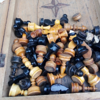 Много стар шах , снимка 8 - Антикварни и старинни предмети - 44741839