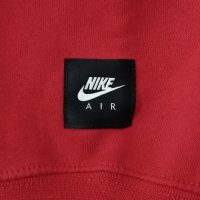 Nike AIR Fleece Hoodie оригинално горнище M Найк памук спорт суичър, снимка 5 - Спортни дрехи, екипи - 40785046