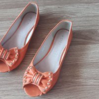 Дамски пантофки / балерини от естествена кожа Weide, снимка 2 - Дамски ежедневни обувки - 33897819