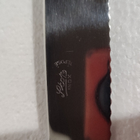 Jepose чисто нов комплект голяма вилица и нож за сервиране с масивни дръжки, снимка 5 - Прибори за хранене, готвене и сервиране - 44928838