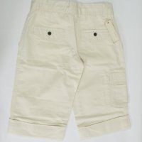Дамски памучен 3/4 панталон в цвят крем марка Diesel - W29, снимка 3 - Панталони - 42534435