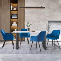 Висококачествени трапезни столове тип кресло МОДЕЛ 108, снимка 4 - Столове - 33774315