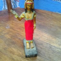 Статуетка на богиня Изида, снимка 2 - Статуетки - 39266270