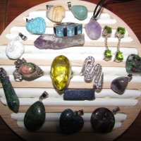 Лот бижута и минерали №22, снимка 1 - Подаръци за жени - 44438974