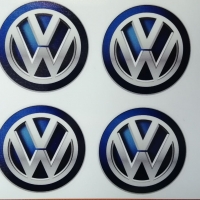 Стикери за джанти/тасове Фолксваген Volkswagen VW VAG.  Налични са и за Мерцедес БМВ Ауди Фолксваген, снимка 1 - Аксесоари и консумативи - 36113893