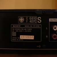SONY ST-S190, снимка 7 - Ресийвъри, усилватели, смесителни пултове - 36005295