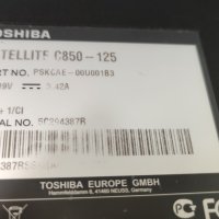 Лаптоп Toshiba Satellite C850-125 , снимка 4 - Части за лаптопи - 42010978