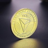 Трон Монета / Tron Coin ( TRX ) - Gold, снимка 7 - Нумизматика и бонистика - 32414834