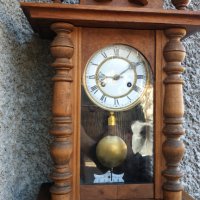 Немски стенен часовник - Junghans - Антика - 1920г., снимка 9 - Антикварни и старинни предмети - 35815629