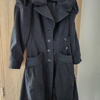 Черно палто, снимка 1 - Палта, манта - 41121001