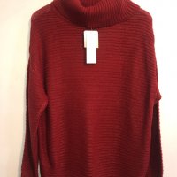 Плетен пуловер, снимка 1 - Блузи с дълъг ръкав и пуловери - 34812754