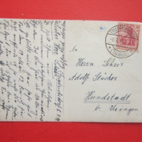 Стара картичка снимка марка 1919 , снимка 4 - Колекции - 36070600