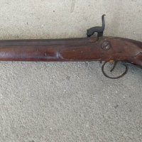 Стар кремъчен пистолет#2, снимка 1 - Антикварни и старинни предмети - 40757945