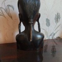 Фигура масивна  от Африка абанос , снимка 2 - Антикварни и старинни предмети - 41978119