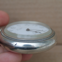 Американски джобен часовник ''Exelsior'', снимка 12 - Джобни - 44748314
