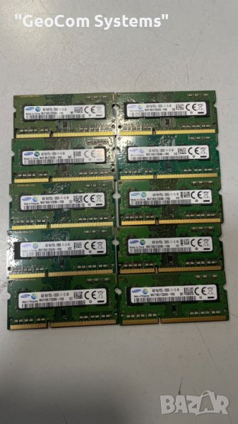 4GB (1x4GB) DDR3L Samsung PC3L-12800S (1600Mhz,CL-9,1,35/1.5V), снимка 1