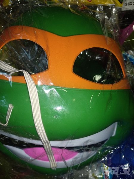 Твърда маска на костенурка нинджа Леонардо, снимка 1