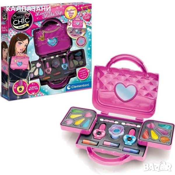 CRAZY CHIC Комплект гримове в чантичка 18633, снимка 1