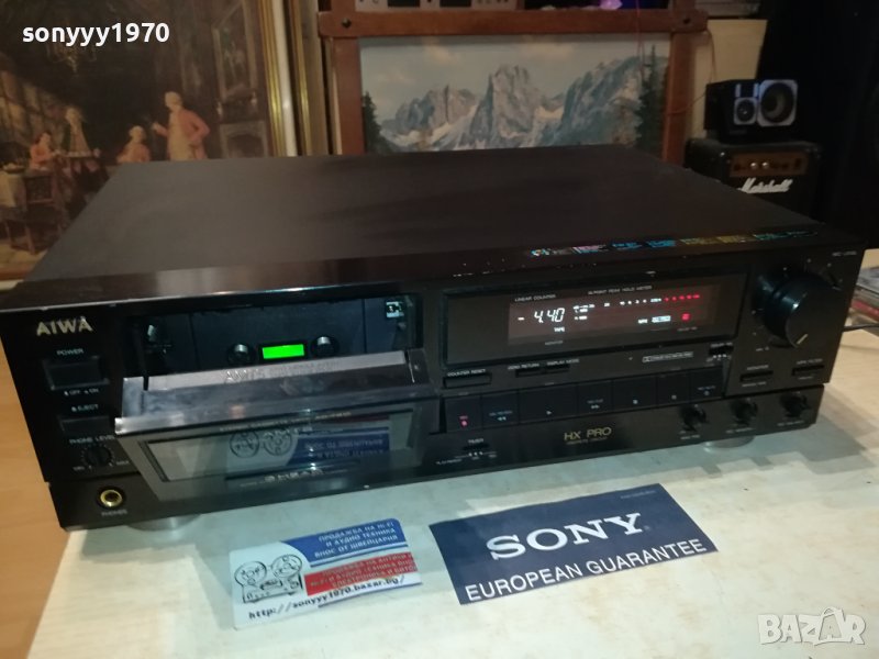 AIWA 3HEAD DECK-MADE IN JAPAN 2507230850L2EK, снимка 1