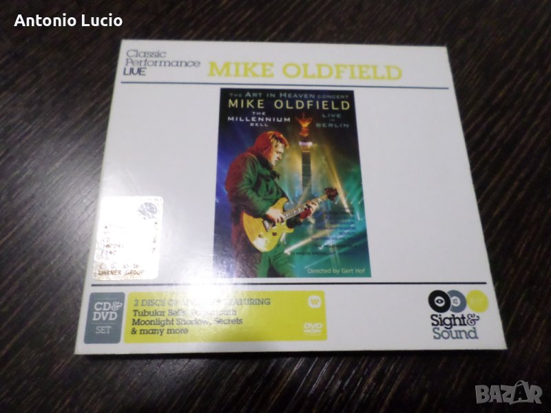 Mike Oldfield Live -The Millenium Bell - DVD + CD , снимка 1