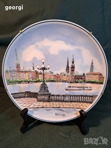 декоративна порцеланова чиния за стена Villeroy & boch 27/3, снимка 1