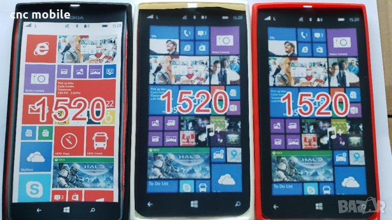 Nokia Lumia 1520 - Nokia 1520 силиконов гръб - case, снимка 1