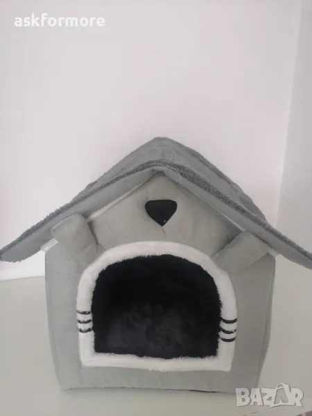 Къщичка от плат за малко куче или котка, снимка 1