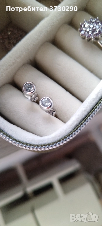 Нови златни обеци 14к Fairline Italy , снимка 1