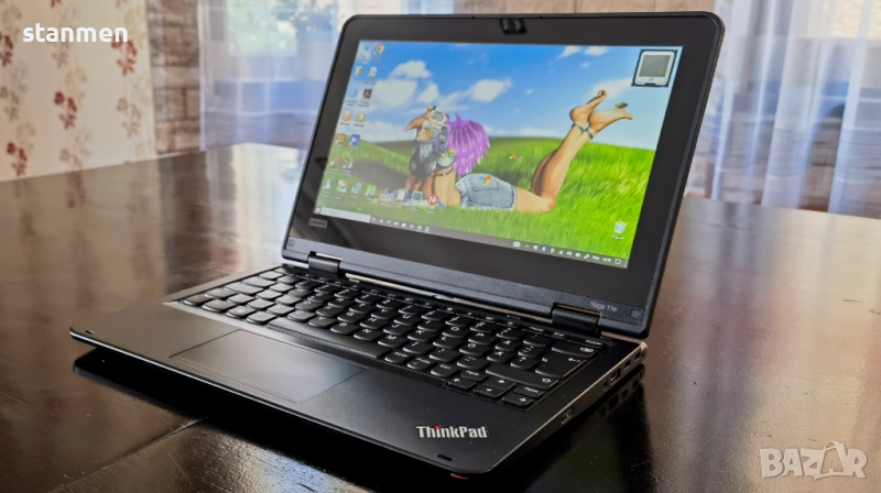 Продавам Гаранционен Touchscreen Lenovo Yoga 11e/IPS11.6сKам/4CoreUp2.7ghz/8gbDDR4/SSD256gb/НоваБат/, снимка 1