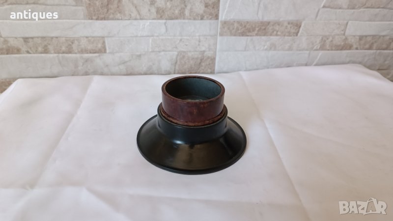 Стара настолна лупа от бакелит - Антика, снимка 1