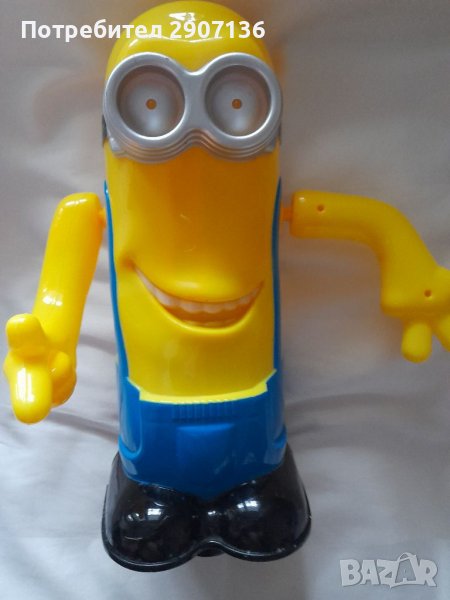 МИНЬОН С БАТЕРИИ,СВЕТИ, ДВИЖИ СЕ, МУЗИКА, снимка 1