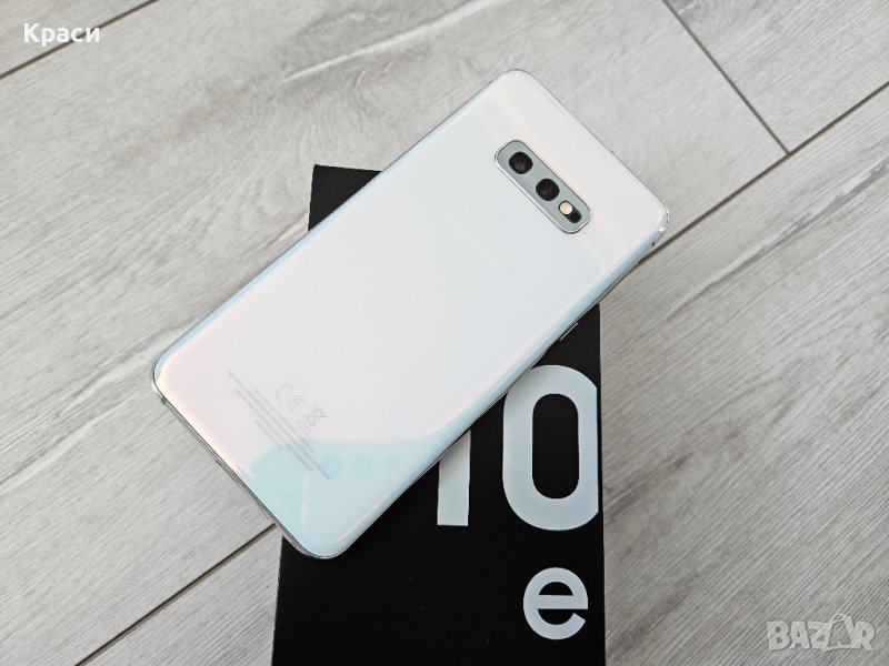 Samsung Galaxy S10e Prism White,Dual sim,128 GB + 15 бр. кейсове, снимка 1